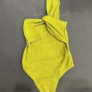 Vibrant Textured One-Piece bodysuit